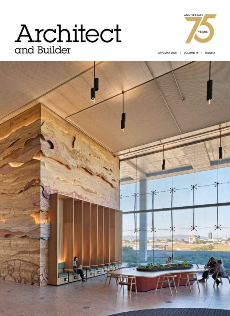 ICM Architectural Studio - Architect and Builder - Publication Cover - May 2025